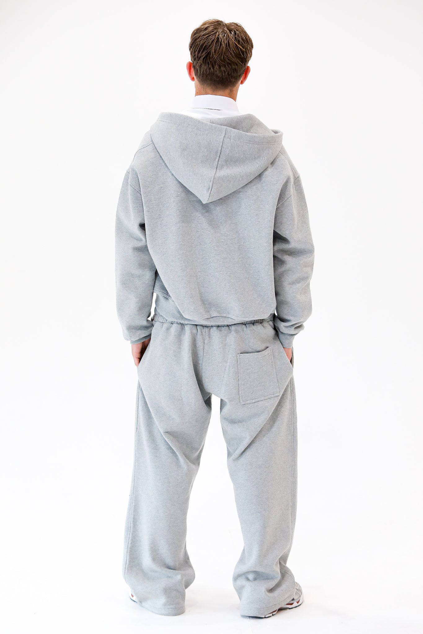 Grey Cloud Zip-Up