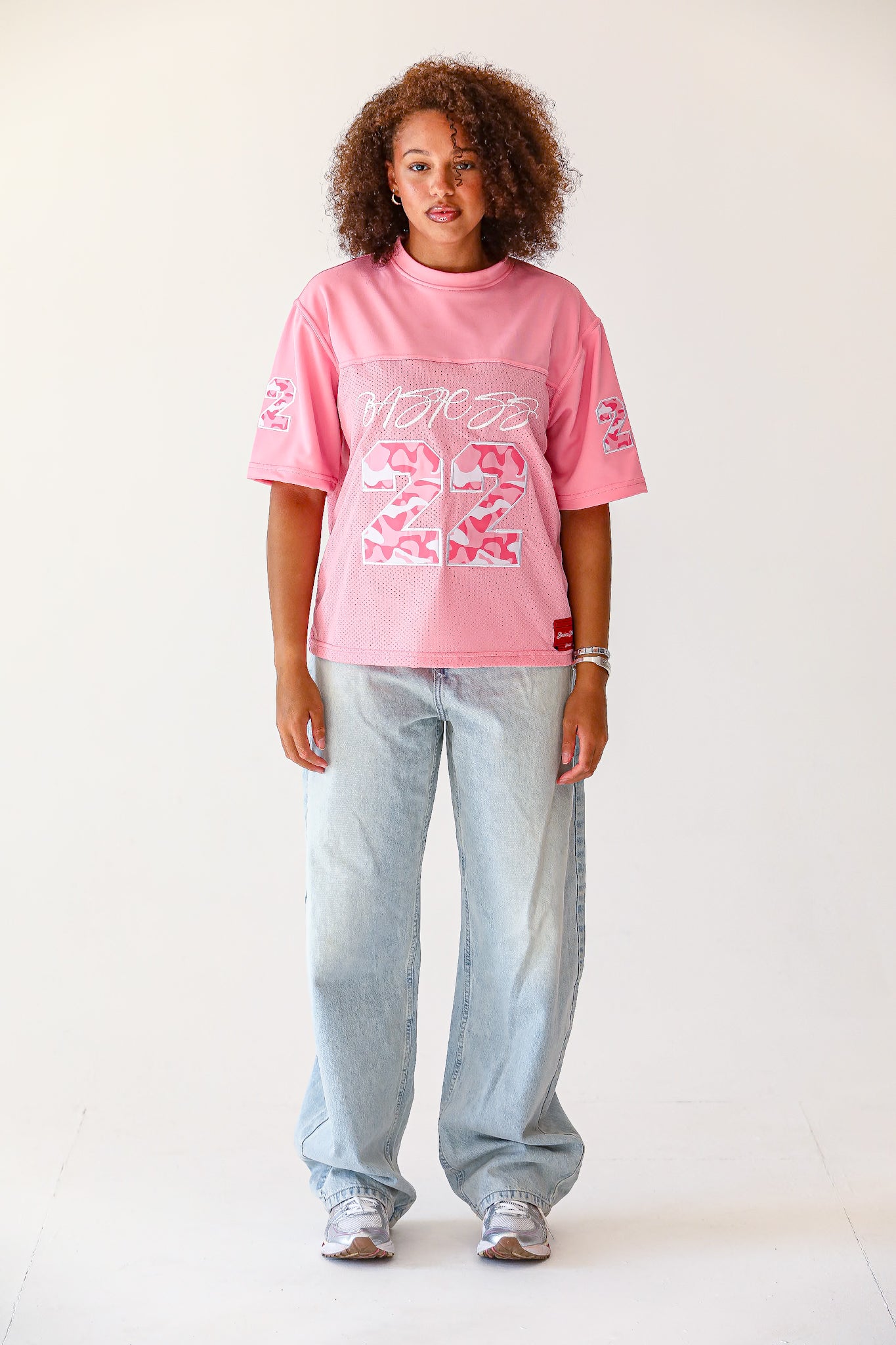 Pink 22 Camo Jersey