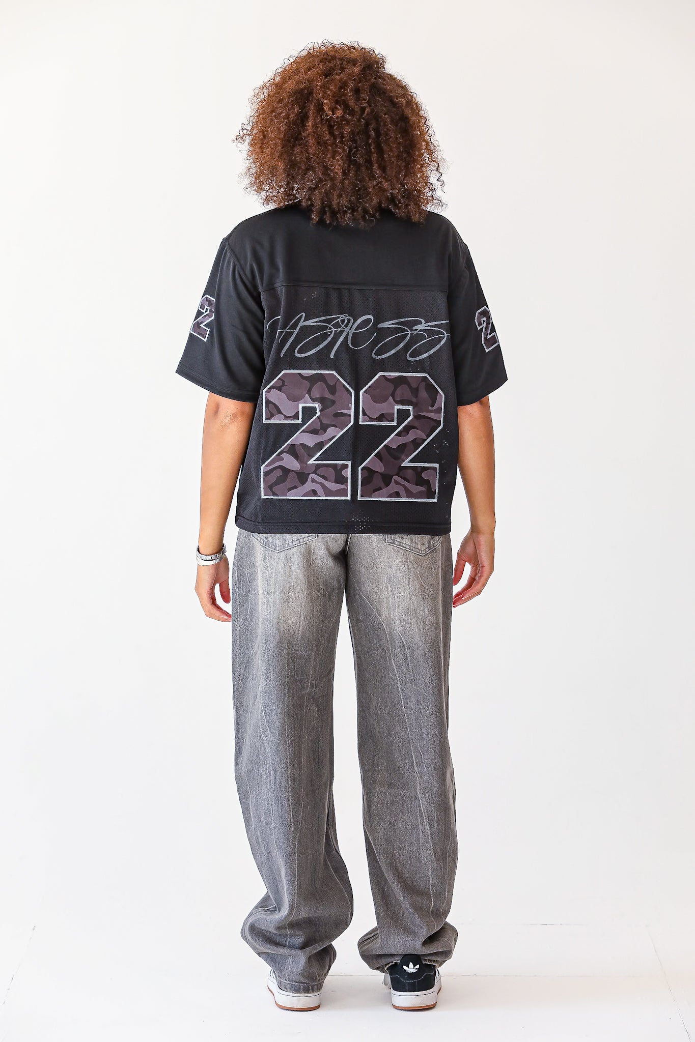 Camisa camuflada preta 22